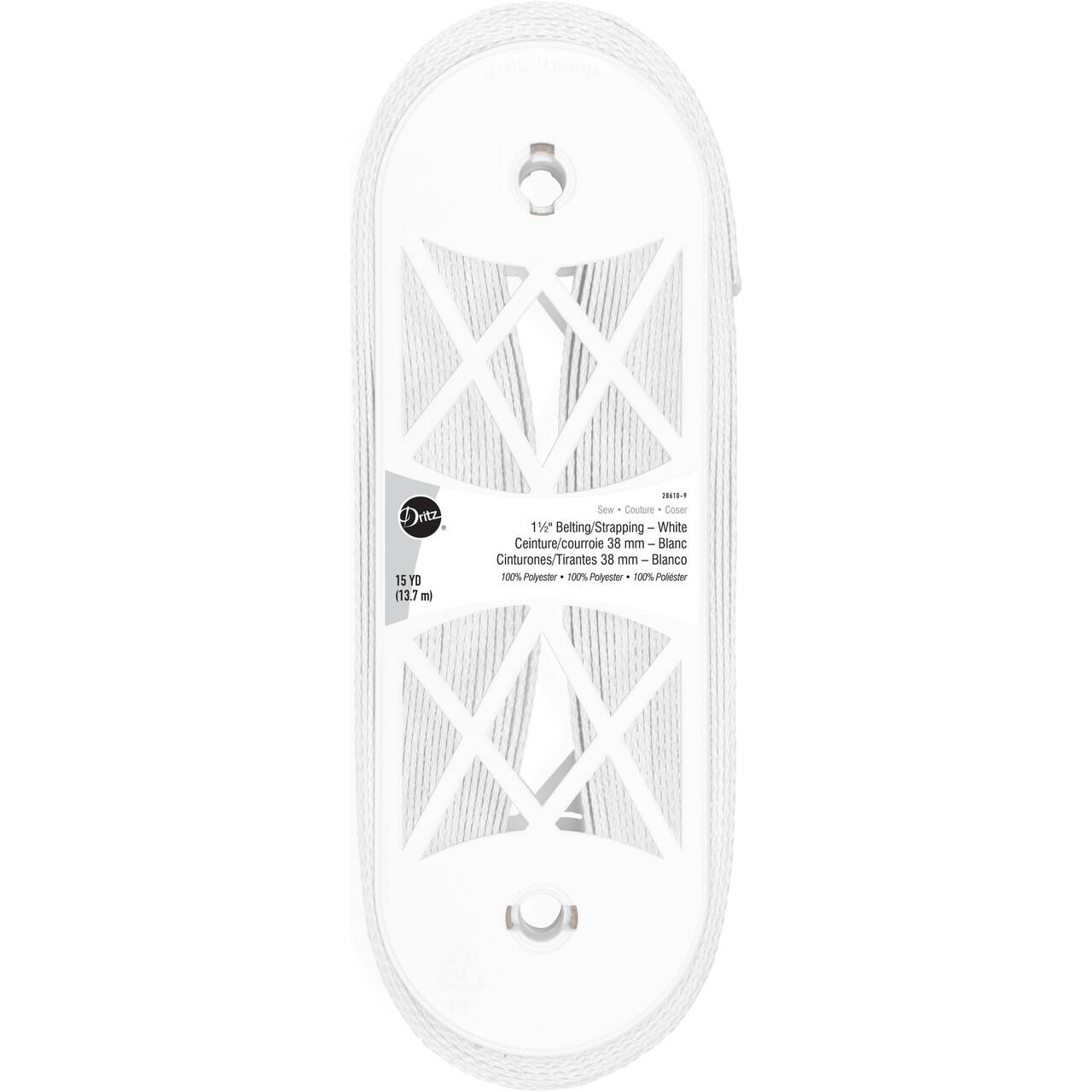 Dritz® 1.5" x 15yd. Polyester Belting for Straps & Handles